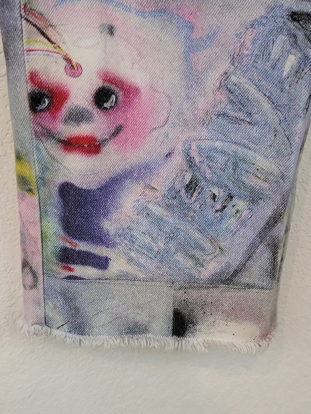 Marc Jacobs Heaven Multicolor Punk Playground Star Jeans Size 31 - Picture 3 of 14
